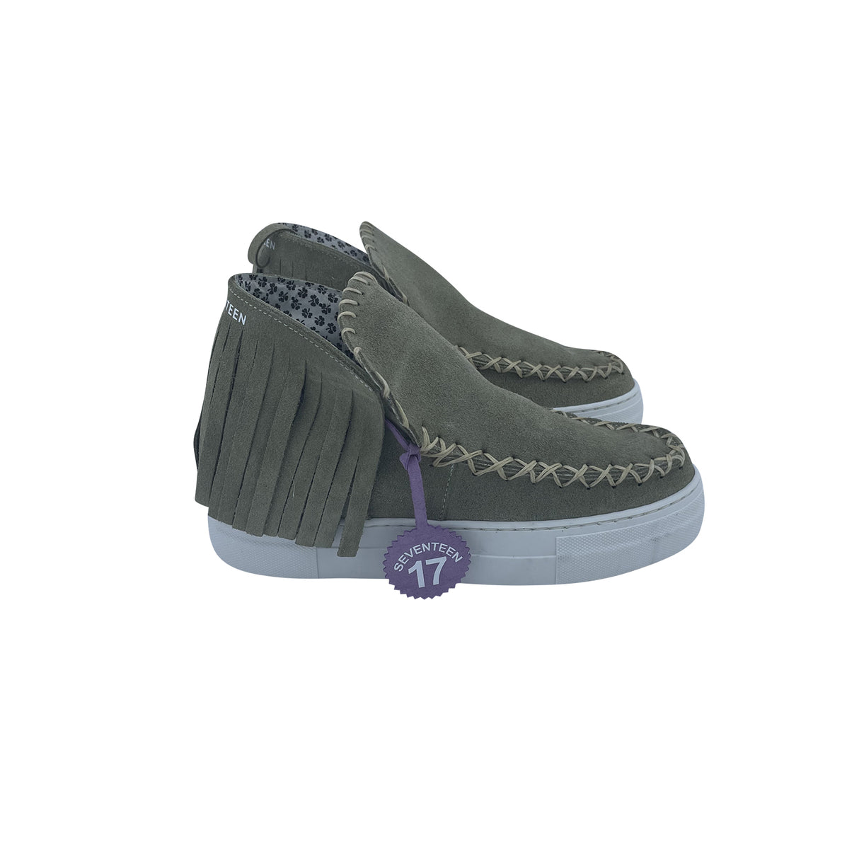 17 Seventeen Cleo-frangia Taupe