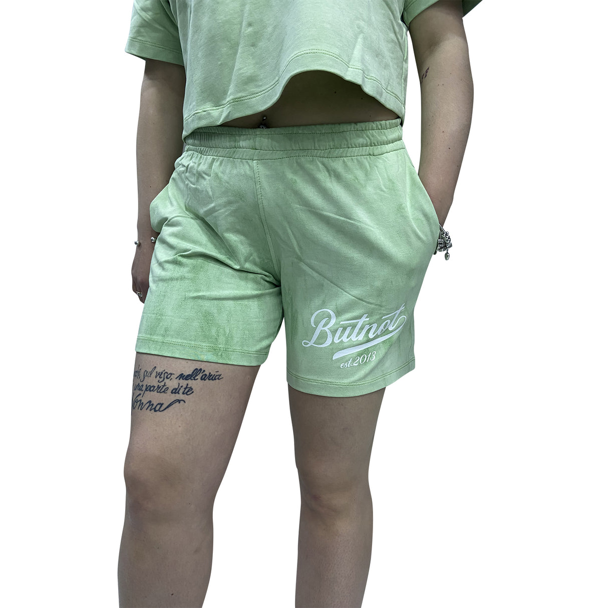 Butnot Pantaloncino Firma Verde D738