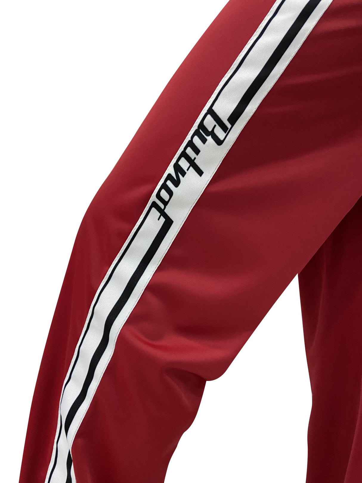 Butnot Pantalone a Zampa con Bande Laterali Rosso D700