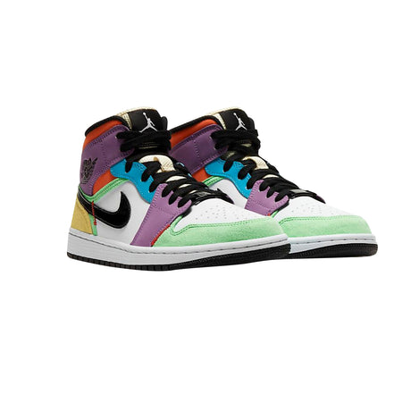Nike Jordan 1 Mid Se Multicolor - Cw1140 100