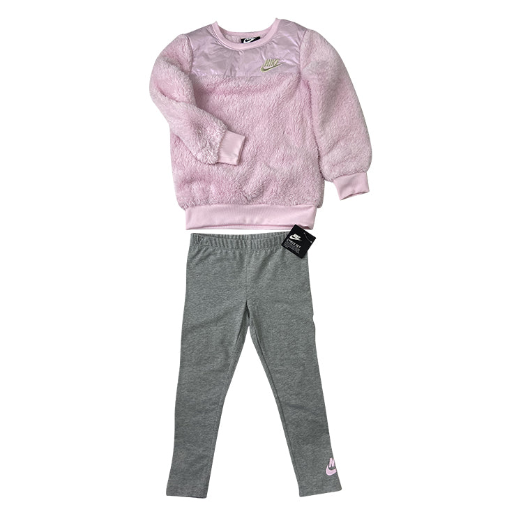 Nike Tuta Pink/Grey Baby 36i332 042