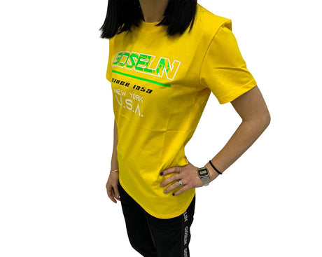 Gioselin T-shirt Usa Giallo