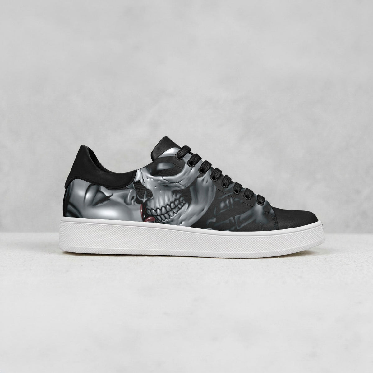 Sneakers Alviero Rodriguez Walk on 3.0 Skull Love Black