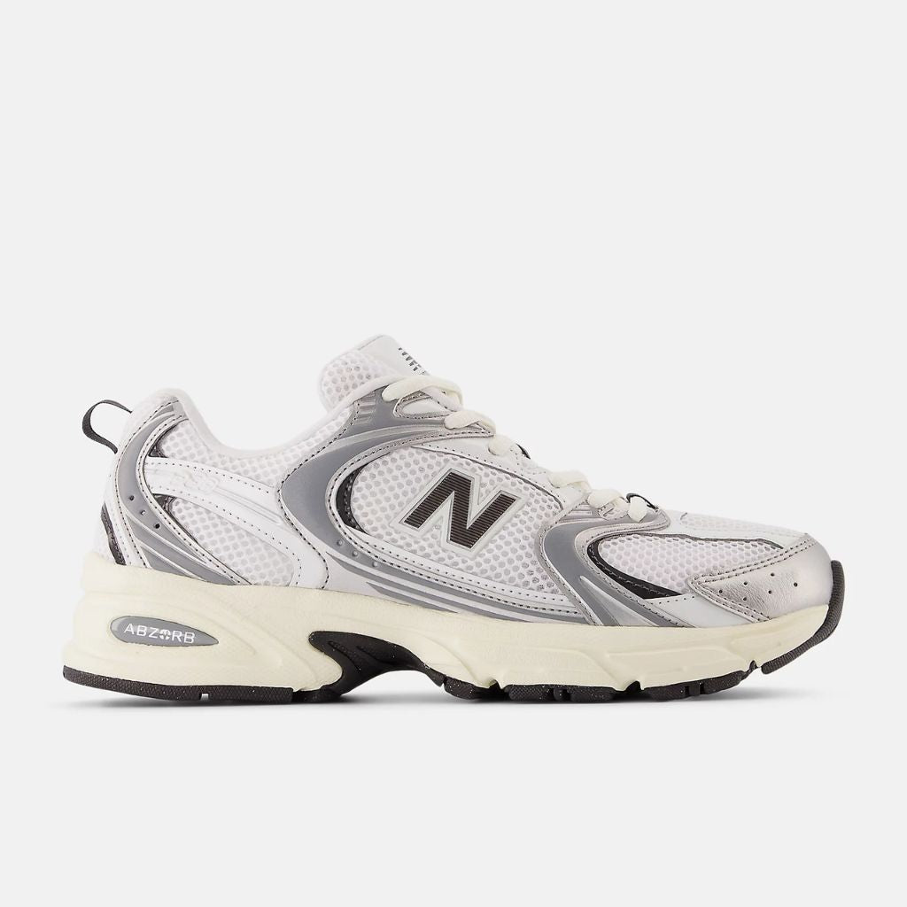 New Balance 530 Silver Metallic Black Cement U530esa