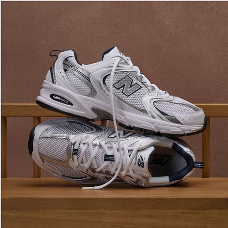 New Balance 530 White Silver Navy Mr530sg