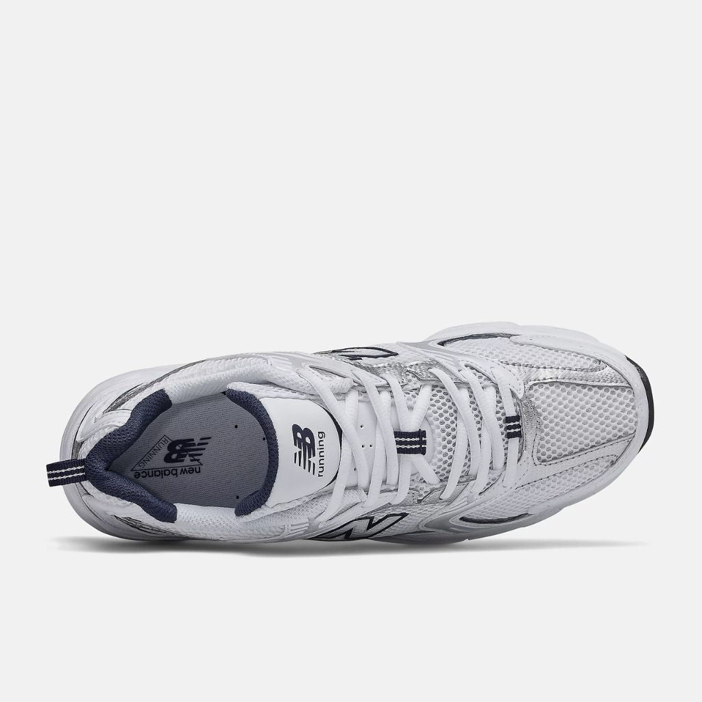 New Balance 530 White Silver Navy Mr530sg