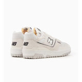 New Balance 550 White Perforated Leather Black BB550PRB