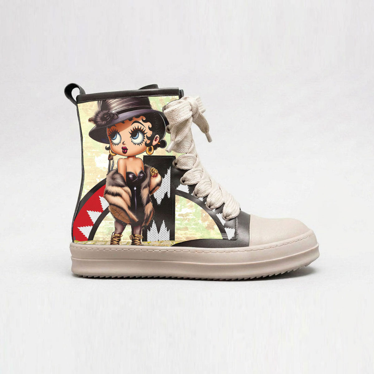 Stivaletto Alviero Rodriguez Icona Pin Up Beige