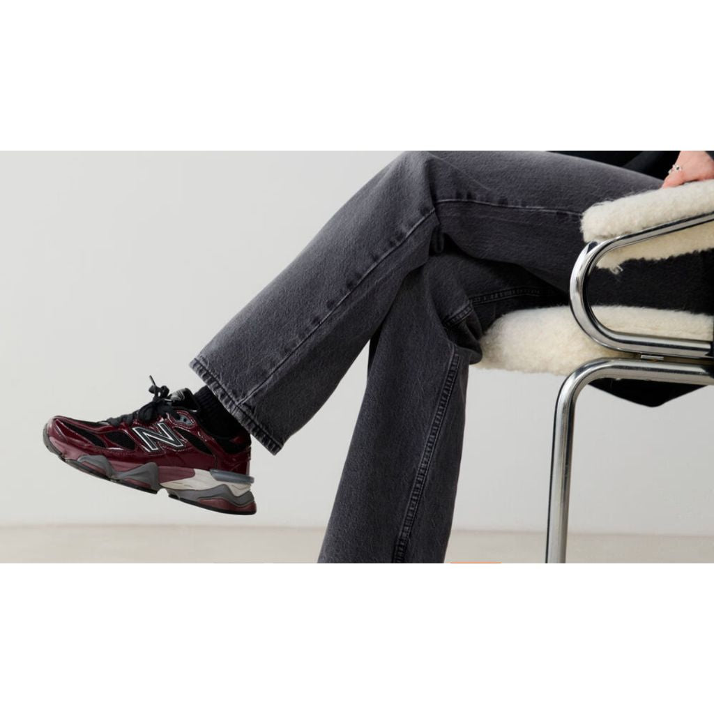 New Balance 9060 Burgundy Patent U9060CPM