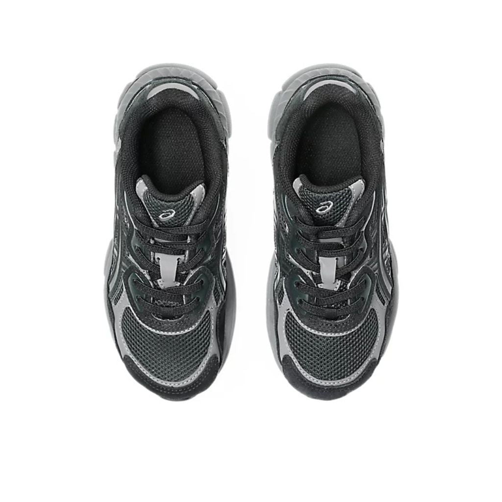 Sneaker ASICS GEL-NYC PS da bambino, tomaia multicolore con dettagli dentellati.