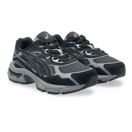 Sneaker ASICS GEL-NYC PS da bambino, tomaia multicolore con dettagli dentellati.