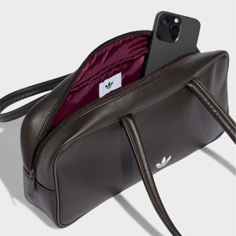Borsa a spalla Adidas Originals Adicolor Elongated Airliner marrone