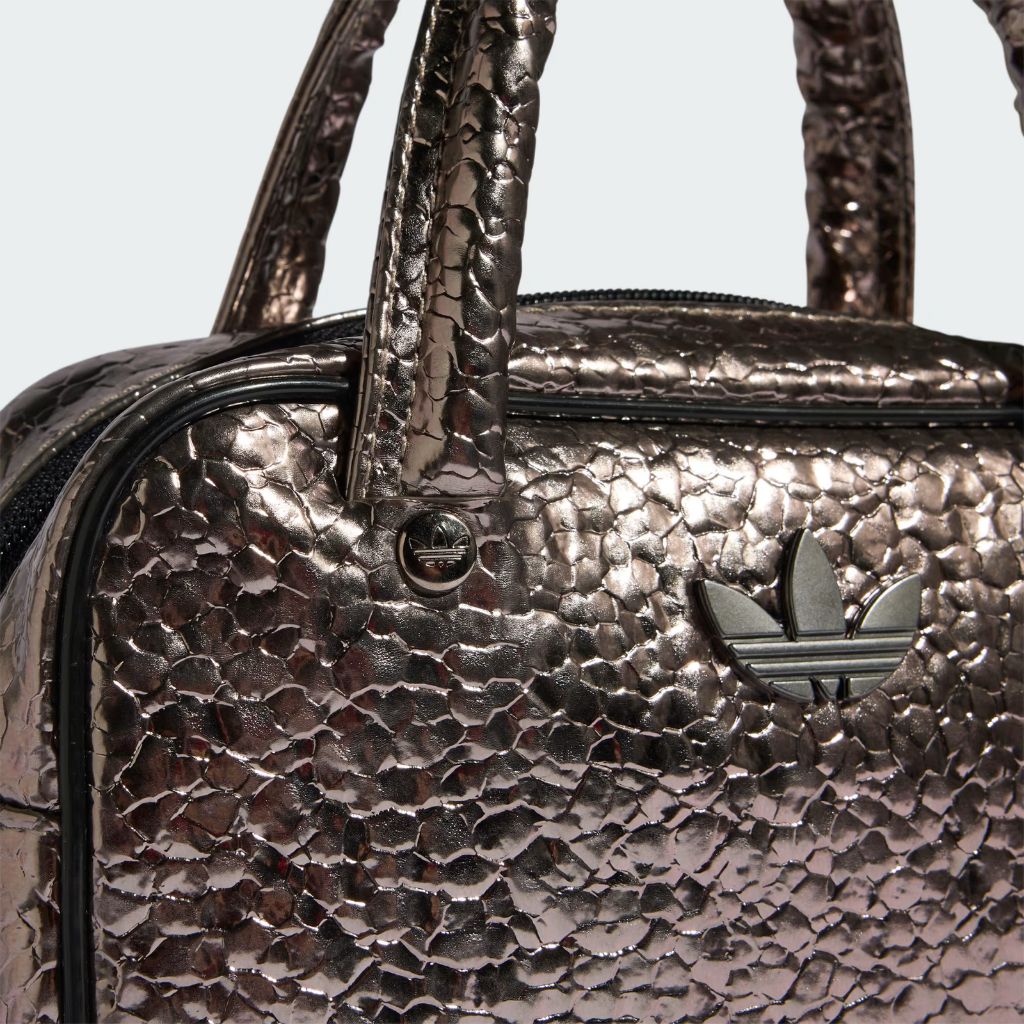 Borsa mini Adidas Originals Adicolor XS grigio metallizzato