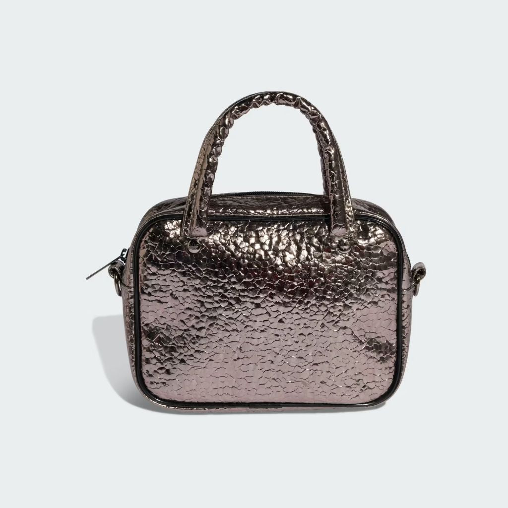 Borsa mini Adidas Originals Adicolor XS grigio metallizzato