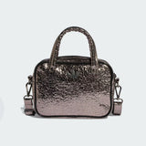 Borsa mini Adidas Originals Adicolor XS grigio metallizzato