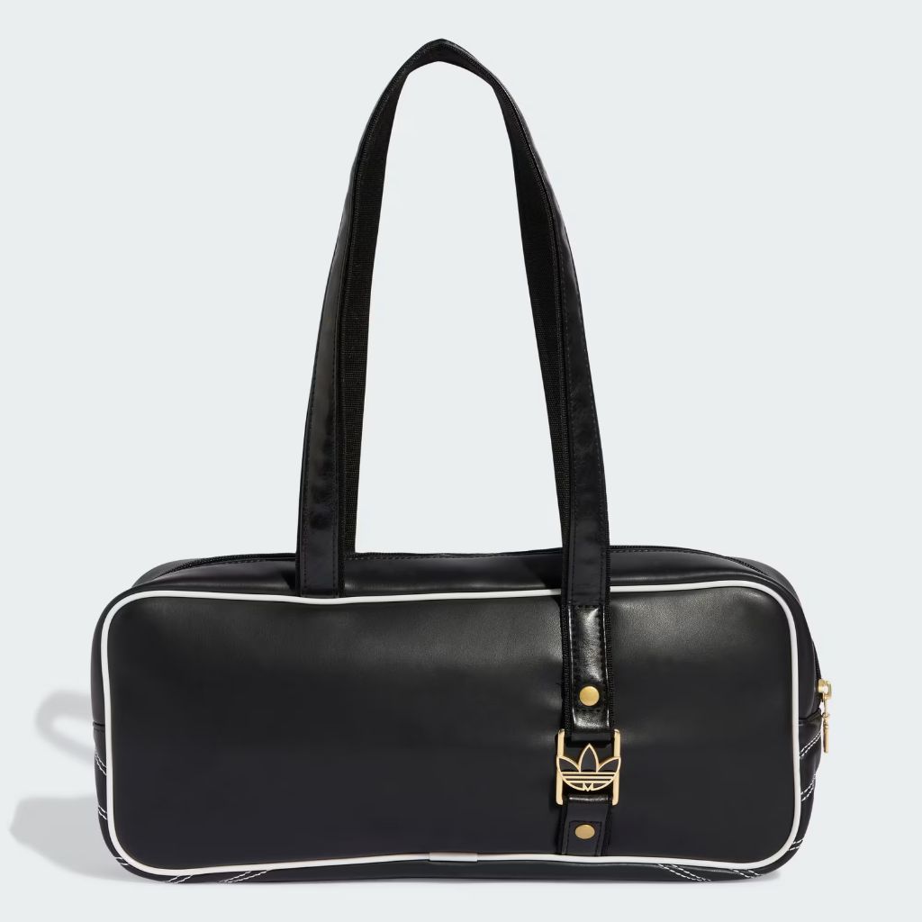 Borsa a spalla Adidas Originals Elongated Airliner nera
