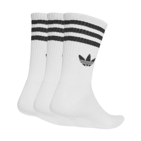 Confezione da tre paia di calzini Adidas Originals bianchi