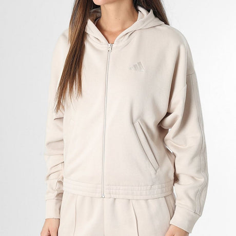 Tuta completa da donna Adidas Energize beige