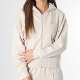 Tuta completa da donna Adidas Energize beige