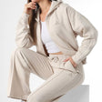 Tuta completa da donna Adidas Energize beige