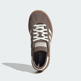 Sneaker adidas Handball Spezial grigio-marrone con suola gum