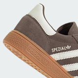 Sneaker adidas Handball Spezial grigio-marrone con suola gum