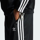 Pantalone da donna Adidas Originals nero a gamba larga