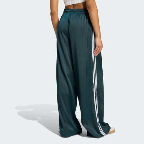 Pantalone da donna Adidas Originals verde a gamba larga