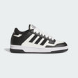 Sneaker adidas Rapid Court Low bianca e nera