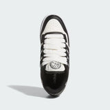 Sneaker adidas Rapid Court Low bianca e nera