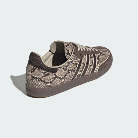 Sneaker Adidas Samba pitonata testa di moro