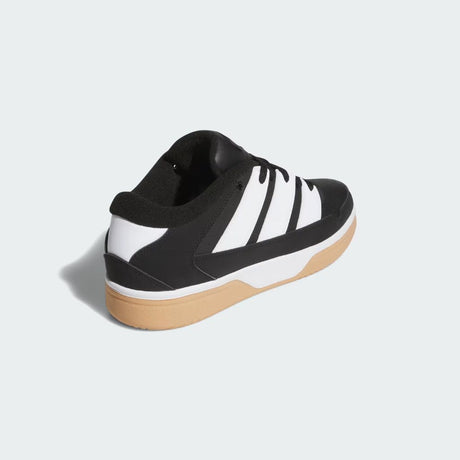 Sneaker adidas Turnaround nera e bianca con suola gum