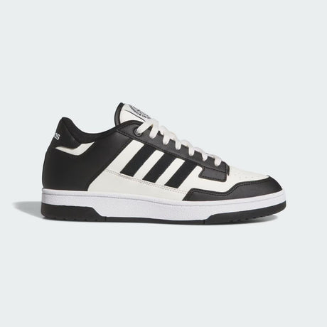 Sneaker adidas Rapid Court Low bianca e nera