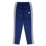 Tuta Adidas blu navy con giacca con zip e pantaloni con bande bianche