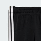 Tuta completa unisex baby Adidas Originals nera in tessuto acetato