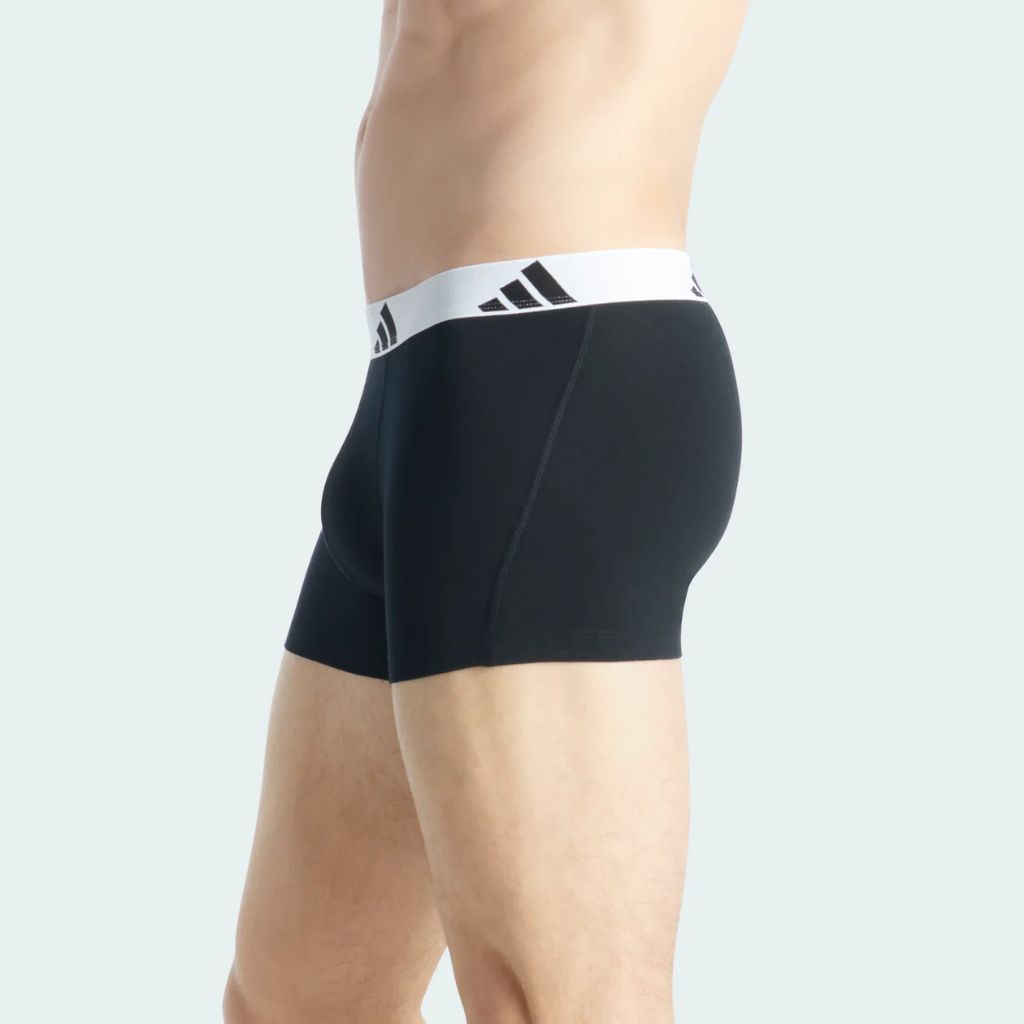 Adidas Boxer in Confezione da 3 Nero JK3945