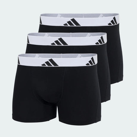 Adidas Boxer in Confezione da 3 Nero JK3945