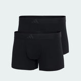 Adidas Boxer in Confezione da 2 Total Black JK3979
