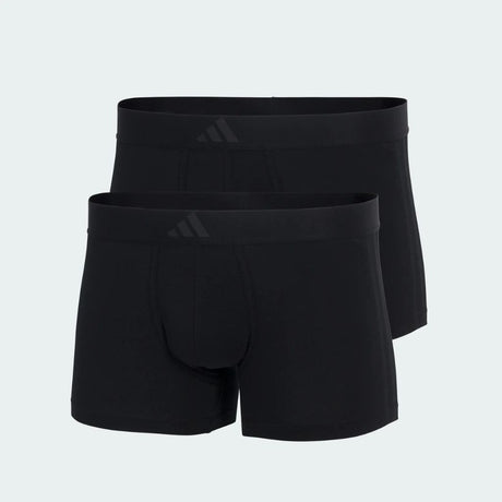 Adidas Boxer in Confezione da 2 Total Black JK3979