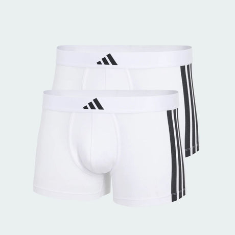Adidas Boxer in Confezione da 2 Bianco JK3981