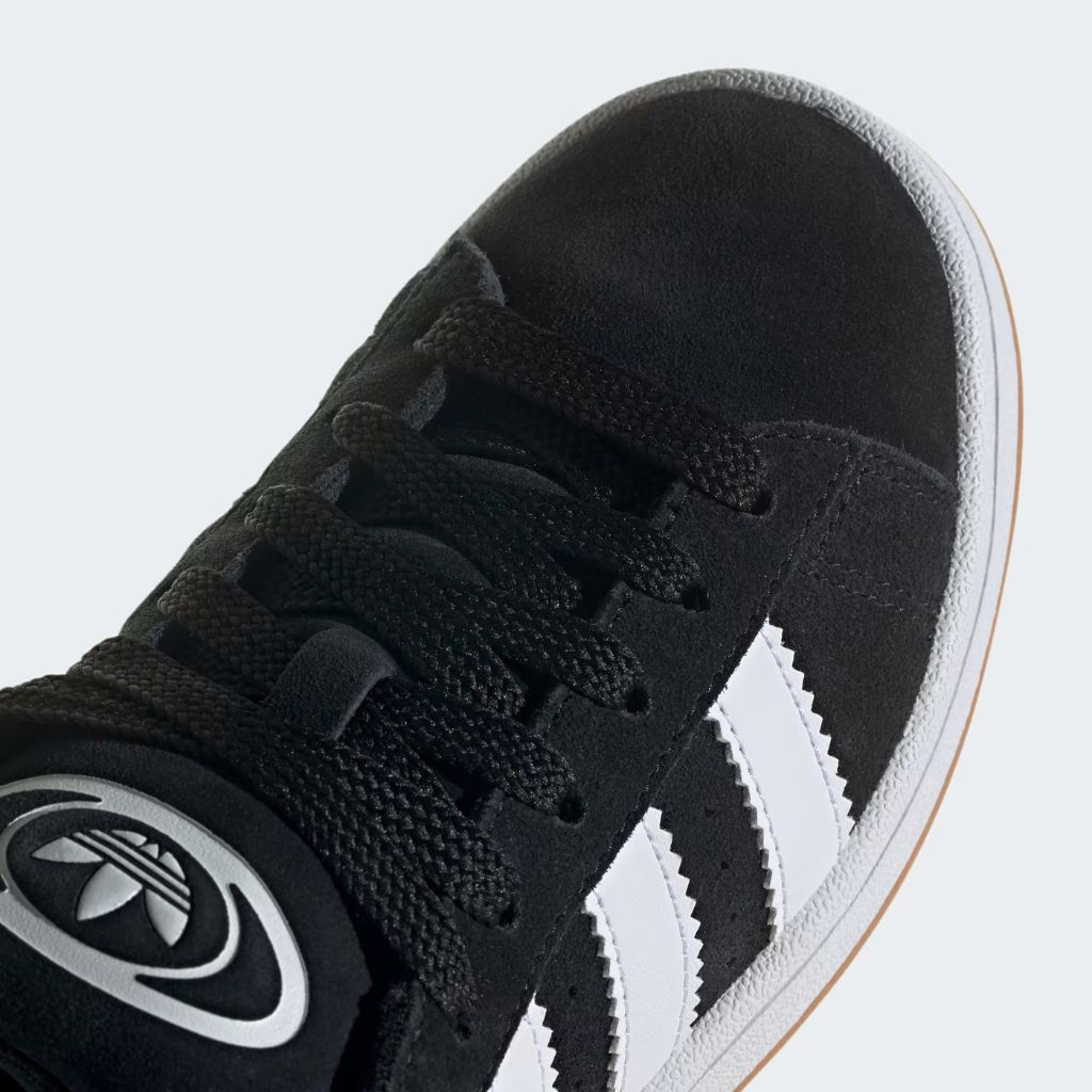 Adidas Campus 00s Black White Gum (GS) Hq6638