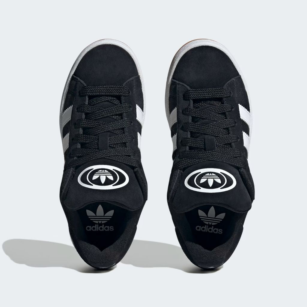 Adidas Campus 00s Black White Gum (GS) Hq6638