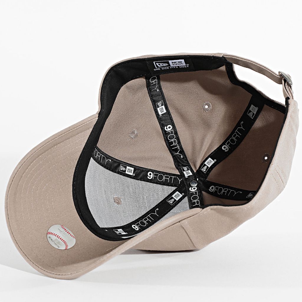 New Era Cappello New York Yankees Beige Doppio Logo 60675524