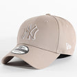 New Era Cappello New York Yankees Beige Doppio Logo 60675524