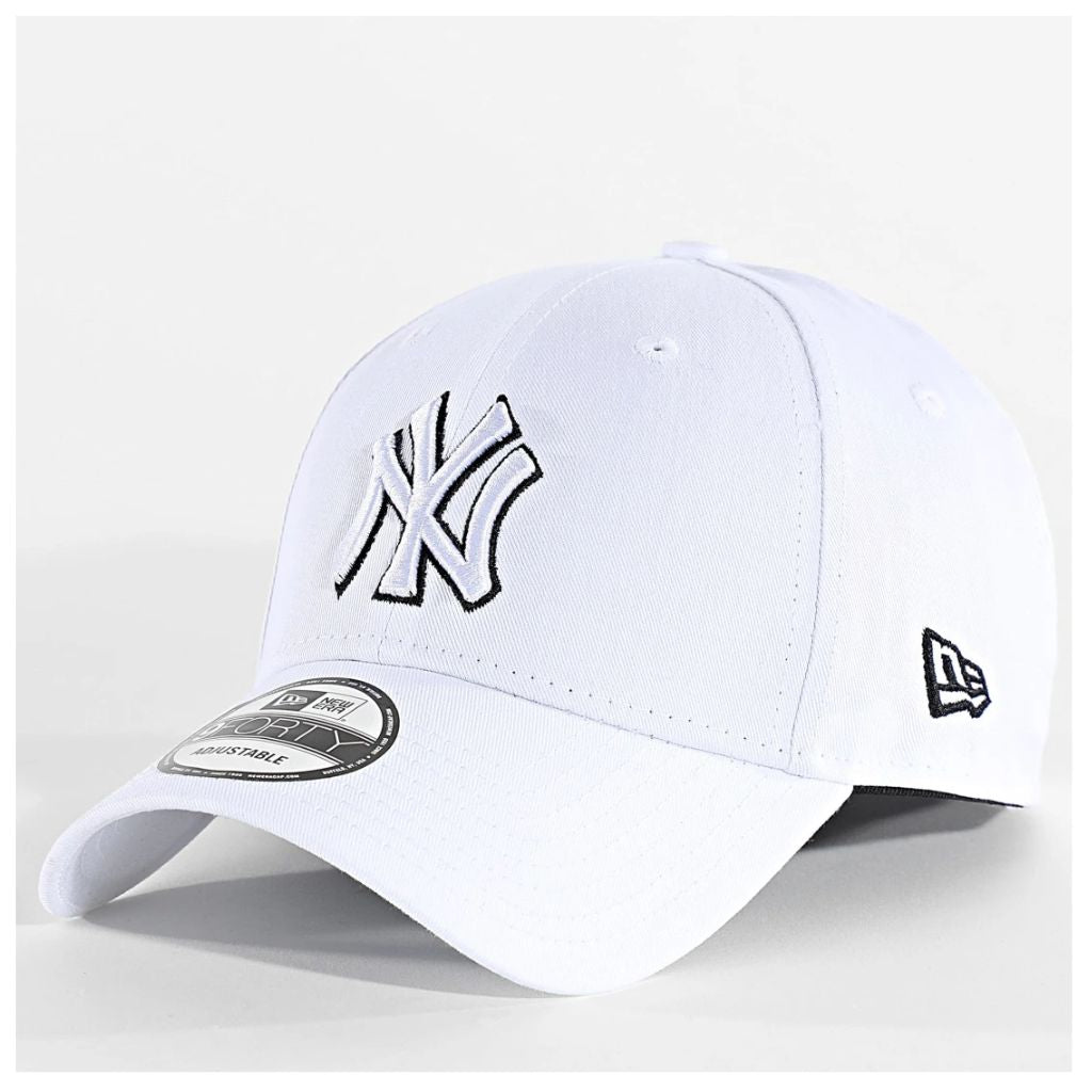 New Era Cappello New York Yankees Bianco Doppio Logo 60675522