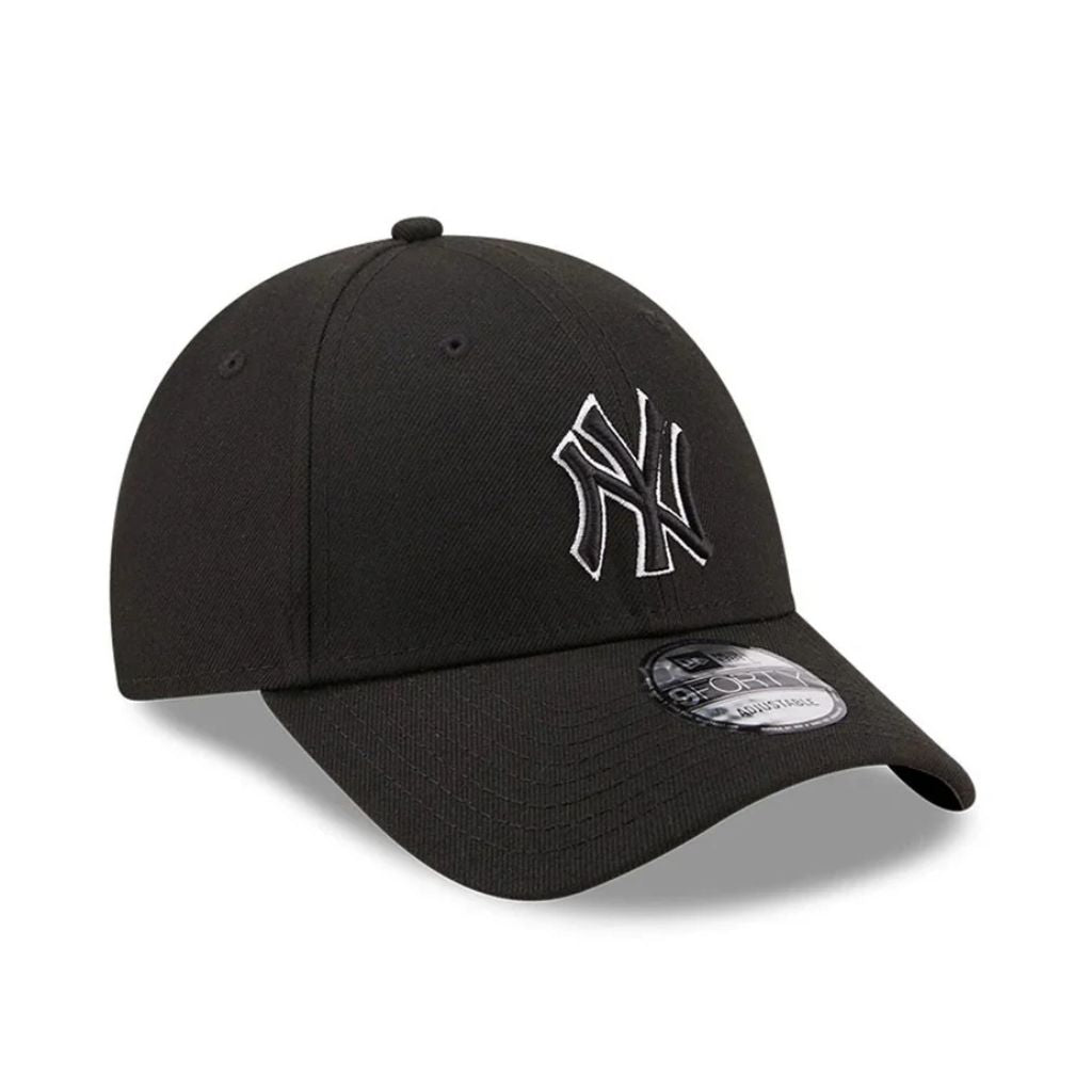 New Era Cappello New York Yankees Nero Doppio Logo 60184647