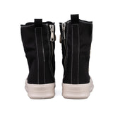 Censored RK Stivaletto Nero in Tela