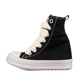 Censored RK Stivaletto Nero in Tela