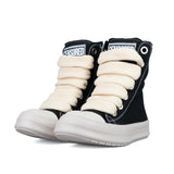 Censored RK Stivaletto Nero in Tela