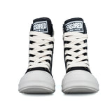 Censored Stivaletto Nero in Tela